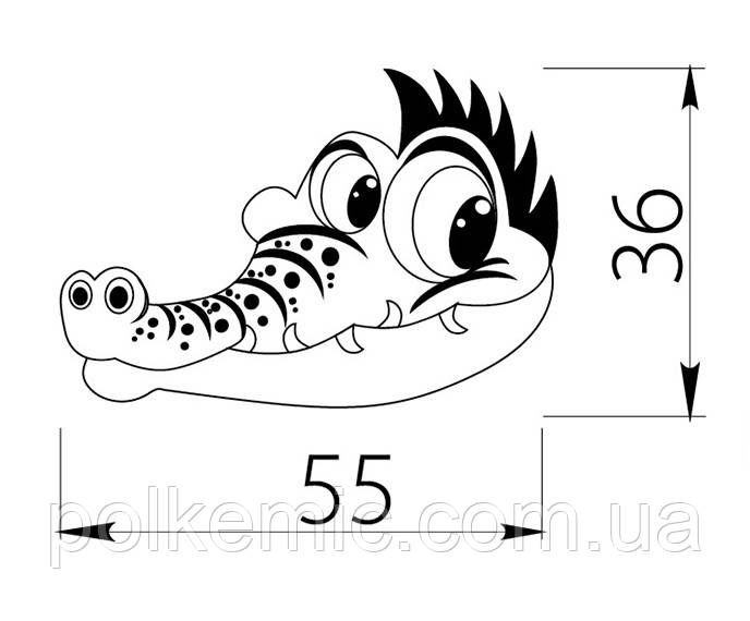 Ручка детская крокодил GTV - фото 2 - id-p685869074