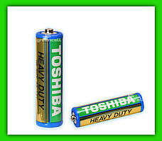 Батарейка Toshiba R6 AA 1.5V Heavy Duty