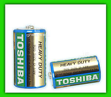 Батарейка Toshiba R20 D 1.5V Heavy Duty