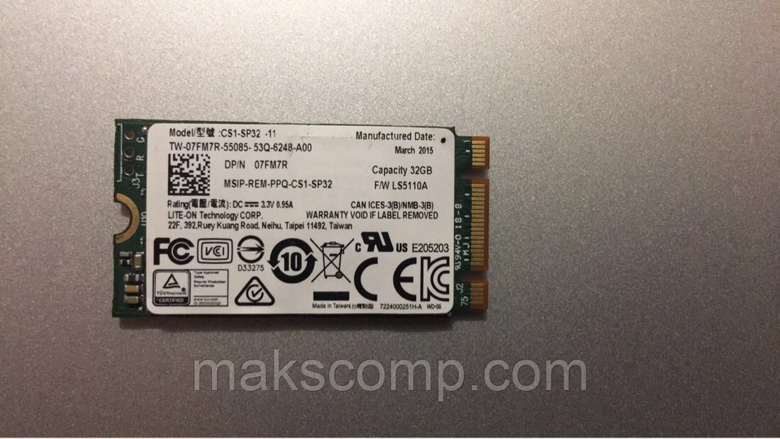 SSD Lite-on CS1-SP32-11 2240 32GB m.2 SATAIII