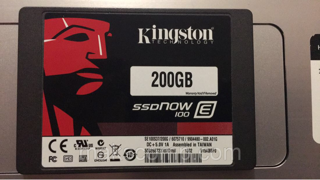 Kingston SSDNow E100 200GB 2.5" SATAIII MLC (SE100S37/200G)