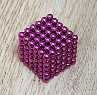 Неокуб красный нео куб NeoCube 5 мм магнитный кубик магнитные шарики магниты магнитики магнітний кубік кубик