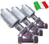 Клапан з пневмоприводом неіржавкий 21IA6T25GC1-5 (ODE, Italy), G1, фото 2