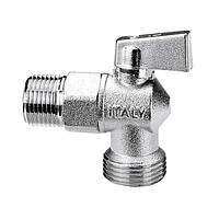 Кран кульовий кутовий Itap для пральної машини 1/2x3/4 (3920012)