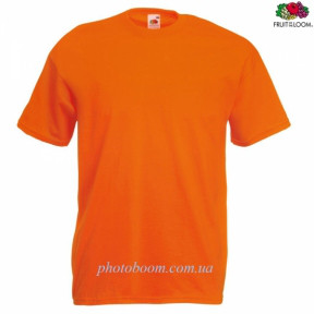 Футболка унісекс "Valueweight T" для термотрансферного і прямого друку, помаранчева Розмір XXL, фото 1