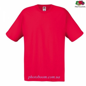 Футболка унісекс "Original T" для термотрансферного і прямого друку, червона Розмір XXL, фото 1