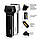 Електробритва ROZIA HQ 5200 акумуляторна 3 насадки для гоління, стрижка волосся, тример для носа, фото 2