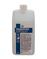 Ладоксин 1л спиртовий антисептик для рук з перекисом водню і хлоргексидином