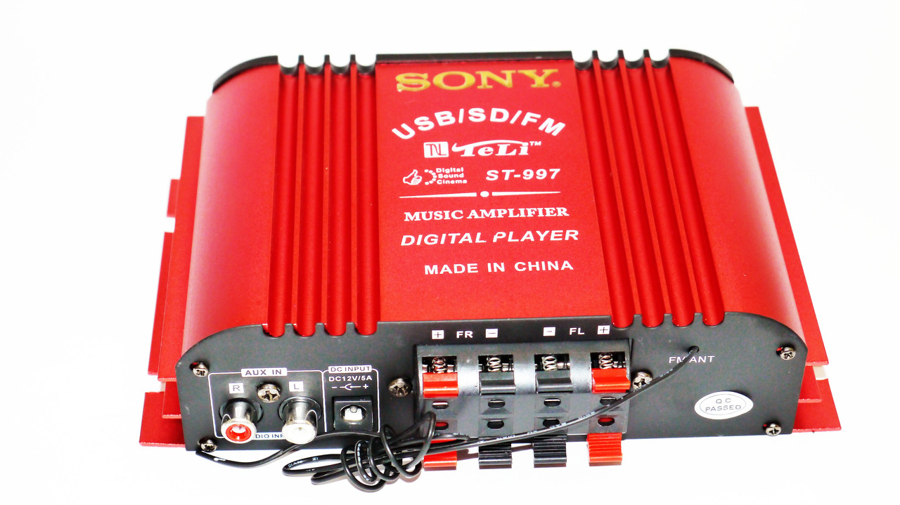 ST-997 Усилитель звука USB+Mp3 4*55W - фото 3 - id-p686082850