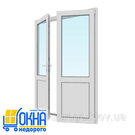 Міжкімнатні металопластикові двері 1500х2050 від Okna-Nedorogo