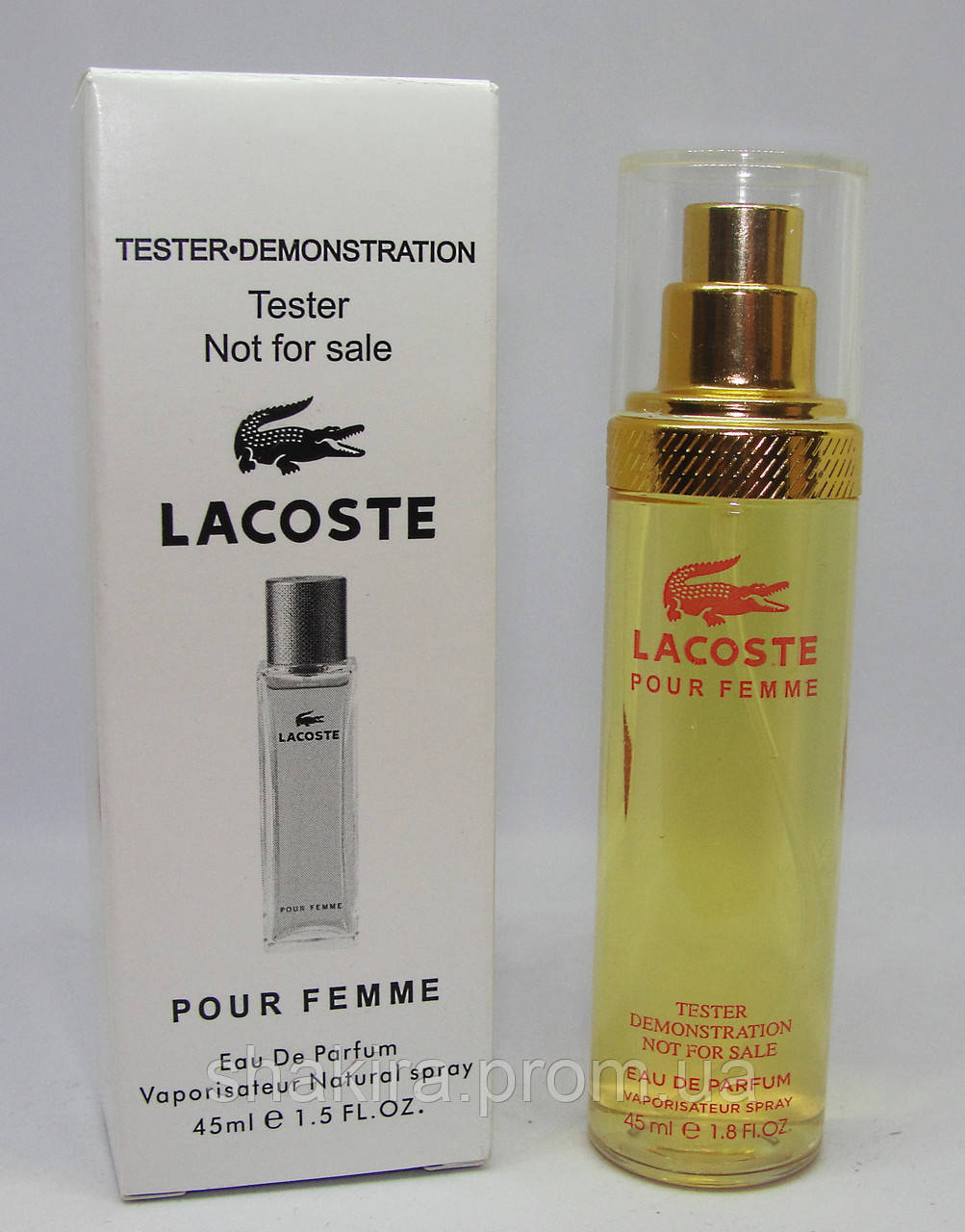 Мініпарфуми для жінок Lacoste Lacoste Pour Femme (лакоста пур фемм тестер)45 мл