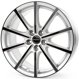 Диски Borbet BL5 колір Silver Black Glossy параметри 8J x 18" 5 x 112 ET 50