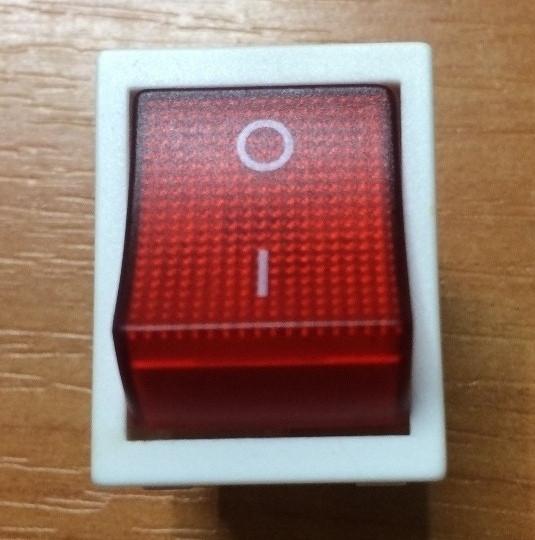 Выключатель для электроприборов с индикатором Код.55218 - фото 1 - id-p15793595