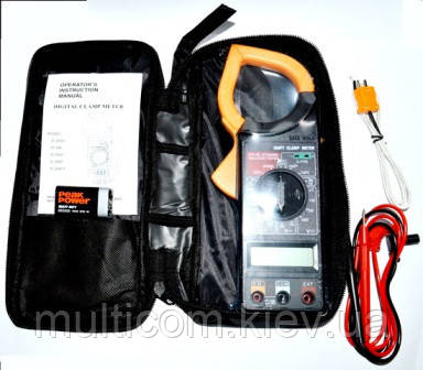 17-02-104. Кліщі струмовимірювальні DT226FT, фото 1