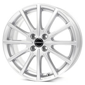 Диски Borbet BL4 колір Brilliant Silver параметри 7J x 16" 4 x 108 ET 27