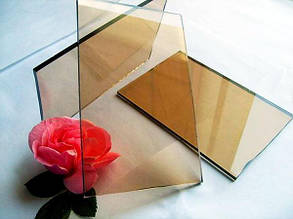 Скло бронзове товщина 4-10 мм у прирізуванні