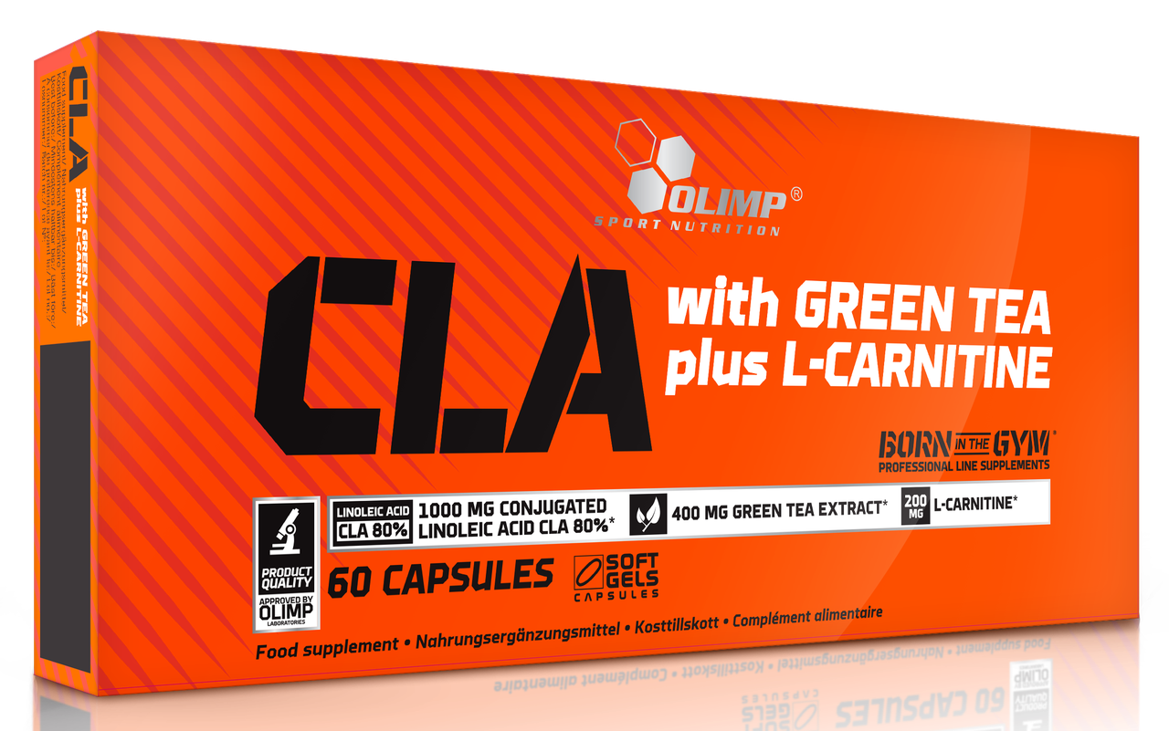 Olimp Sport CLA with Green Tea plus L-carnitine 60 softgels caps