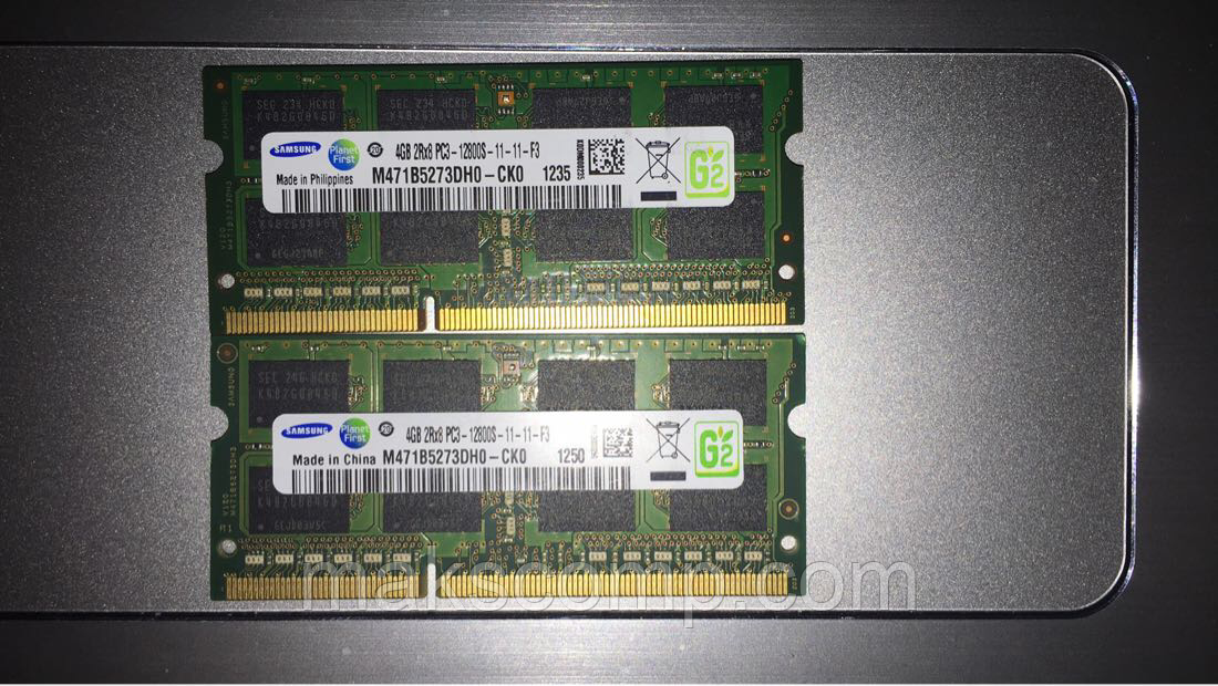 Пам’ять Samsung 4Gb DDR3-1600 So-DIMM PC3-12800S 1.5v (M471B5273DH0-CK0) 11-11-f3