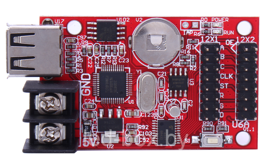 Контролер HD-U6A для бігущої LED стрічки 32х320, фото 1