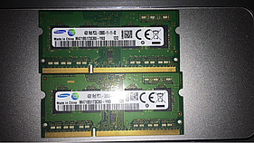 Пам'ять Samsung 4Gb So-DIMM PC3L-12800S DDR3-1600 1.35 v (M471B5173CB0-YK0)