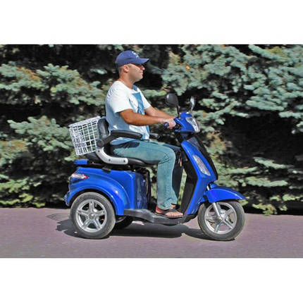 Триколісний скутер Vega HELP 500 (Blue), фото 3