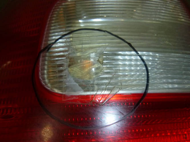 Фонарь задний левый (Універсал) Skoda OCTAVIA 2 A5 2009-2012 (Шкода ...