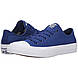 Кеди в стилі Converse (Конверс) All Star II Low Chuck Tailor Mono Сині, фото 3