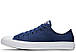 Кеди в стилі Converse (Конверс) All Star II Low Chuck Tailor Mono Сині, фото 5