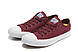 Кеди в стилі Converse (Конверс) All Star II Low Chuck Tailor Mono. Бордові, фото 2