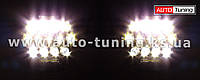 CRUISE Star - Тюнинговая оптика, светодиодные фары с ДХО на ВАЗ 2101-2102, Волга, Нива, 2шт, KRM-8010