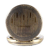 Годинник механічний кишеньковий Bronze Mechanical Watch, фото 10