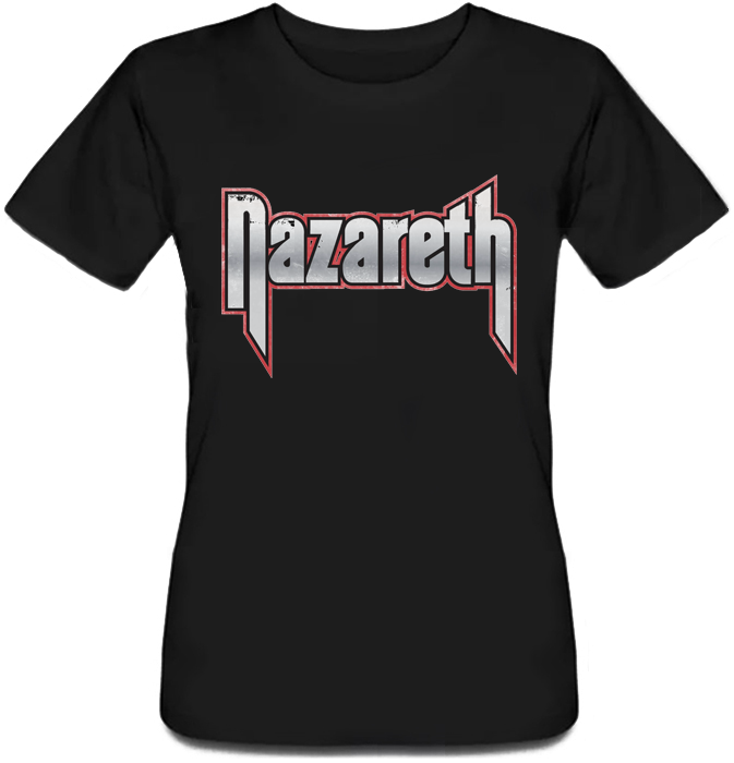 Женская футболка Nazareth - Logo - фото 1 - id-p686469260