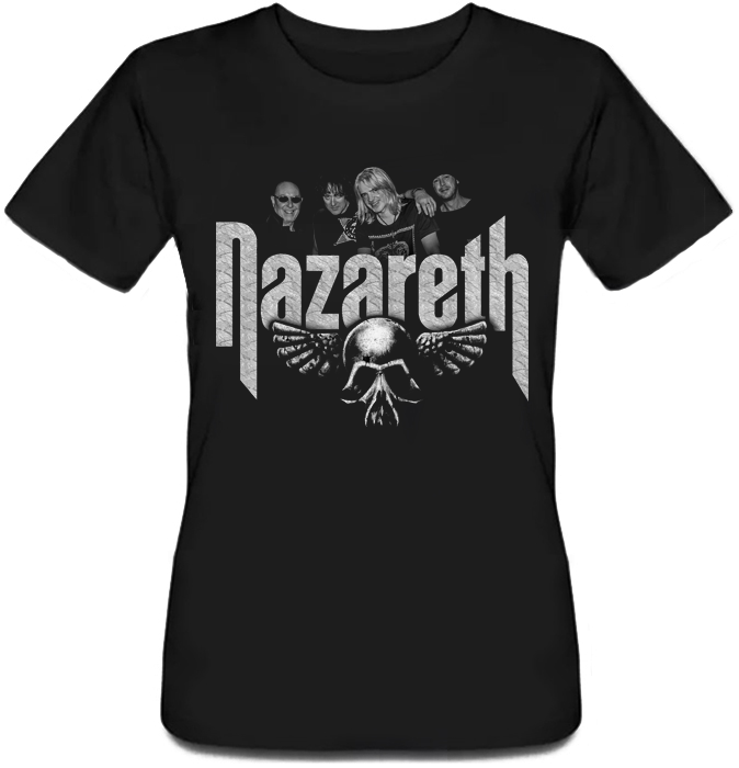 Женская футболка Nazareth - Band Logo - фото 1 - id-p686469926