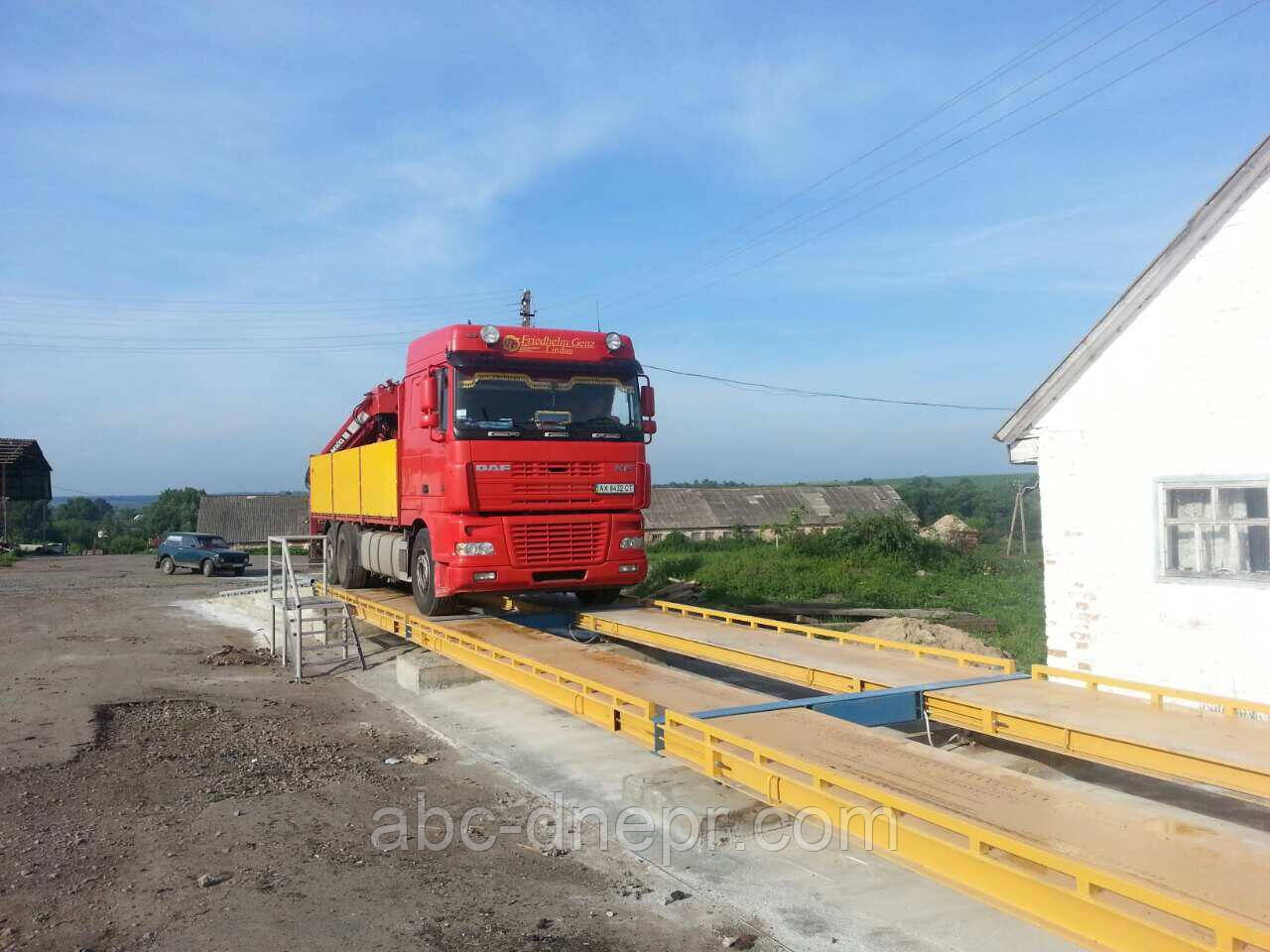 Електронні ваги для зважування автомобілів до 60 тонн, фото 1