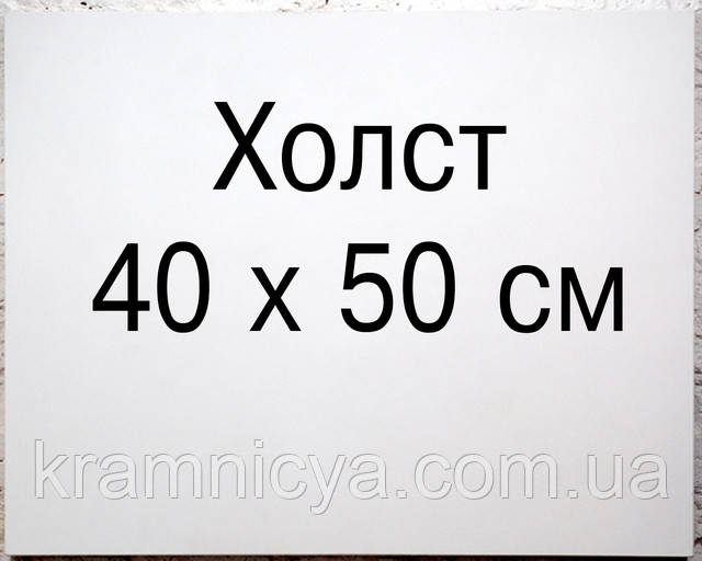Полотно на дерев'яному підрамнику Ґрунтоване Полотно на дерев'яному підрамнику