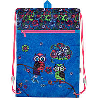 Сумка для обуви с карманом Kite Pretty owls K18-601M-1