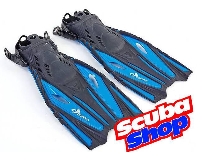 Ласти з відкритою п'ятою Verus Sea Voyage для плавання, фото 1