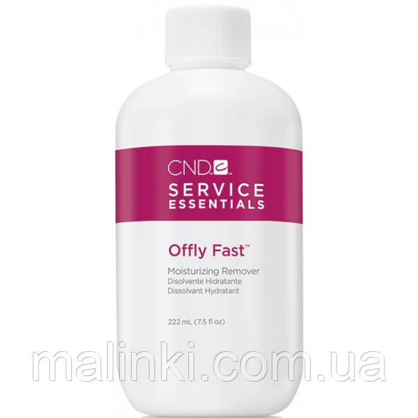 Рідина для зняття лаку CND Schellac Offly Fast, 222 мл, фото 1