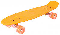 Скейт Profi Penny Board MS0848-1 Жовтогарячий