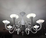 Люстра біла, Sylcom, фото 5