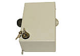 КМС-20М — Коробка розподільна телефонна під 2 плінти, сталева, із замком (заміна КРТ-10, КРП-20), фото 3