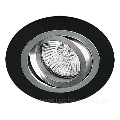 Точковий світильник з алюмінію Світлокомплект AT 01 BLAL MR16