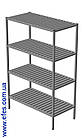 Стелаж решітчастий СТРШ-5-800х800х1800 еталон