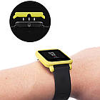Захисний чохол Sikai для Xiaomi Amazfit Bip / Lite пластиковий Жовтий 1098P, фото 3