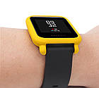 Захисний чохол Sikai для Xiaomi Amazfit Bip / Lite пластиковий Жовтий 1098P, фото 4