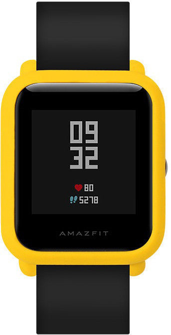 Захисний чохол Sikai для Xiaomi Amazfit Bip / Lite пластиковий Жовтий 1098P