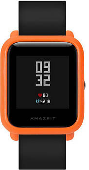 Захисний чохол Sikai для Xiaomi Amazfit Bip / Lite пластиковий Помаранчевий 1098P
