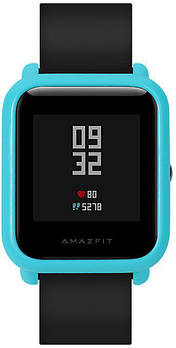 Захисний чохол Sikai для Xiaomi Amazfit Bip / Lite пластиковий Блакитний 1098P