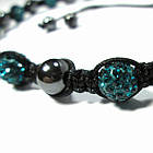 Кольє Шамбала 7+14, Колір Бусин Бірюза, фото 3