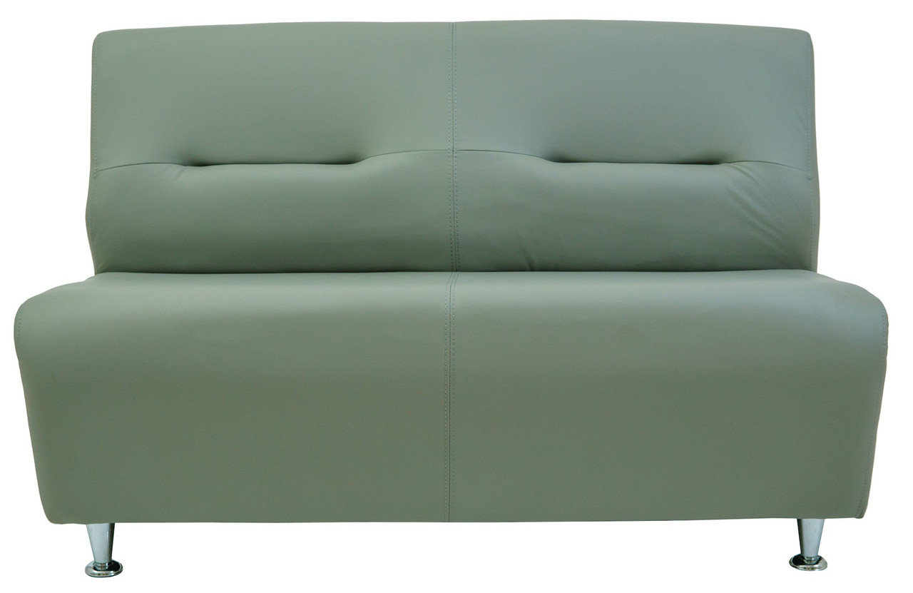 Модульний диван зі спинкою без підлокітників прямий подвійний в офіс кафе Смарт Smart HoReCa 160*63*70H Richman, фото 1